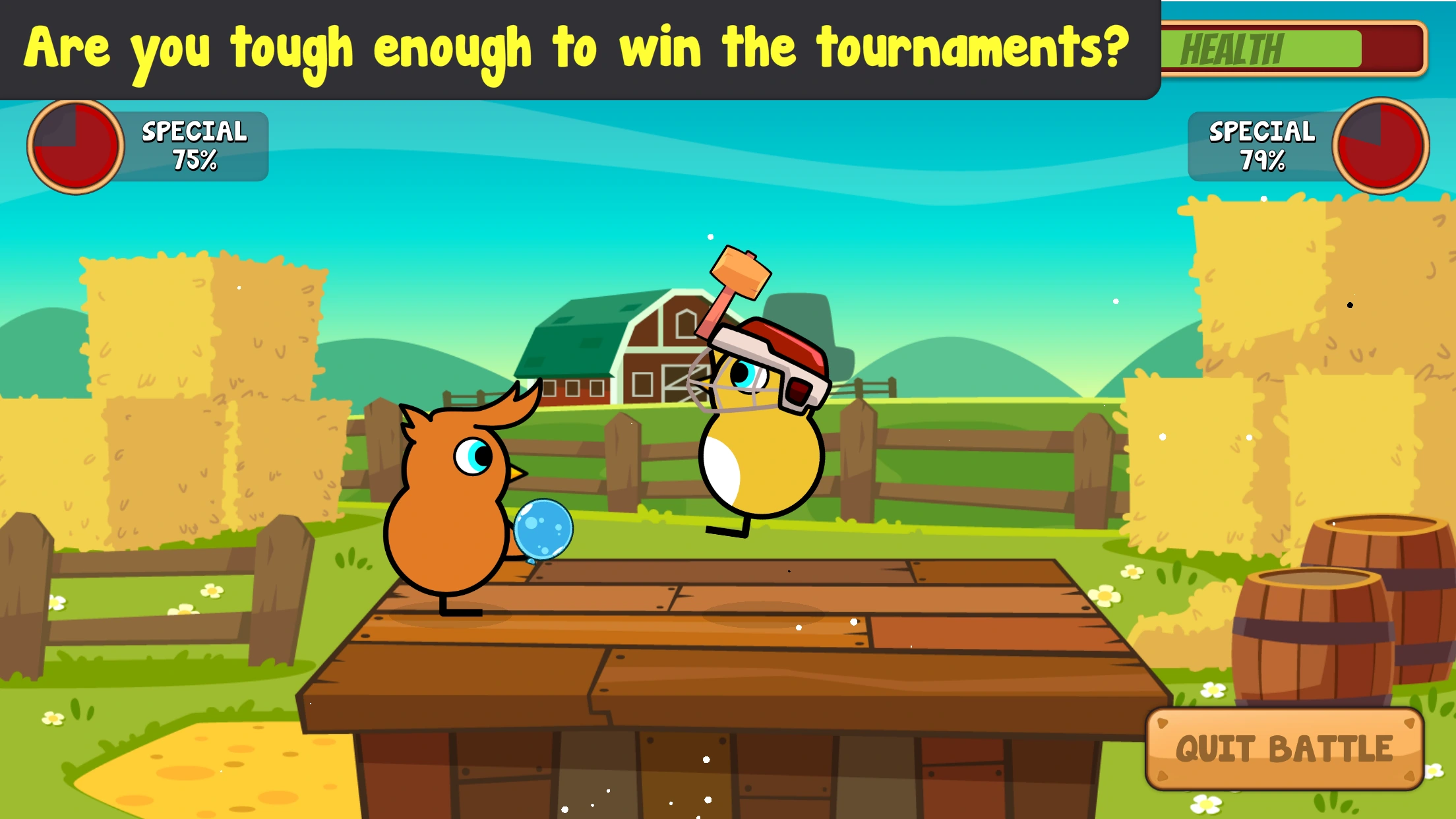 Duck Life 7: Battle game world