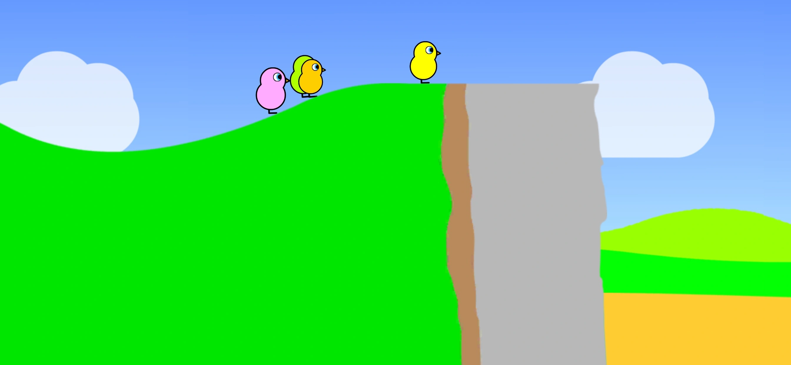 Race against the other ducks