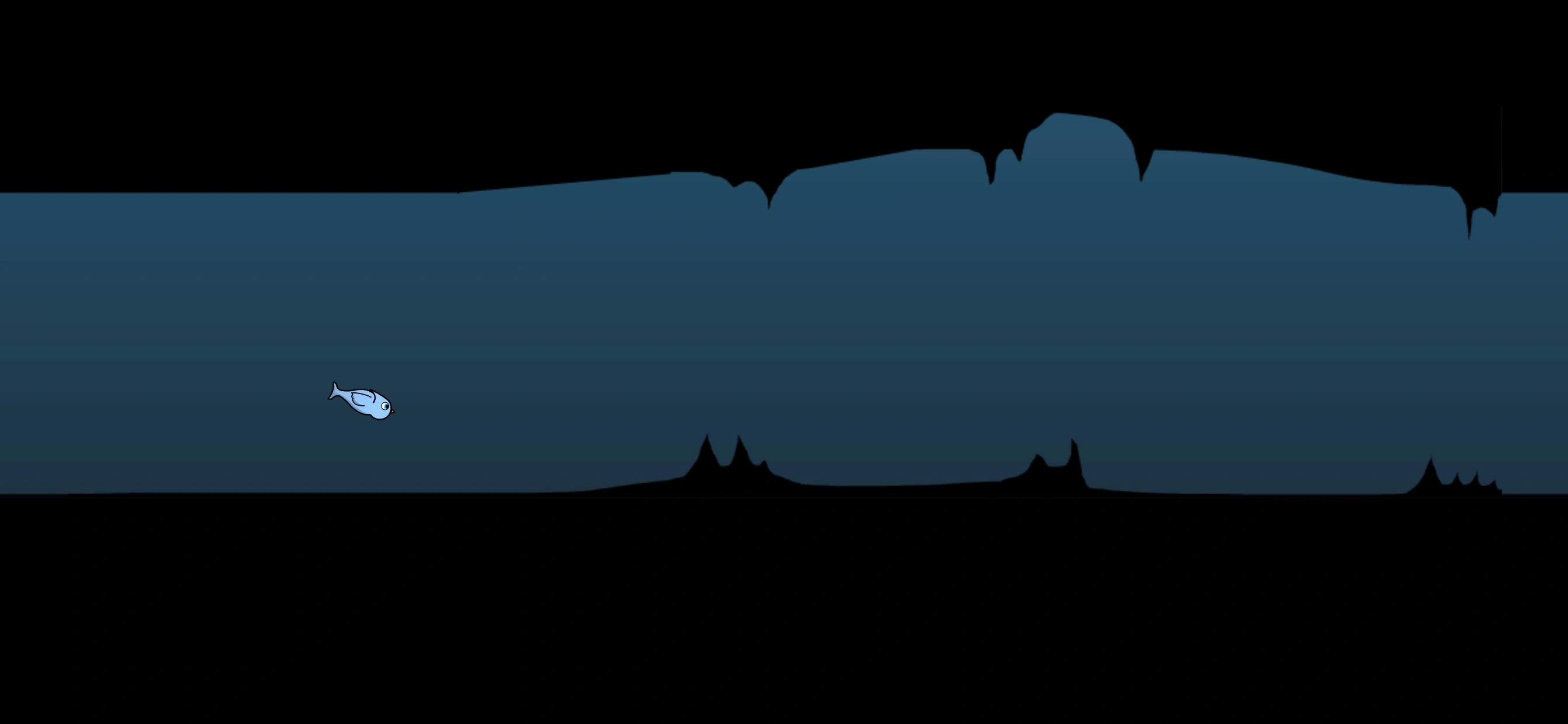 Train your swimming skills in the cave