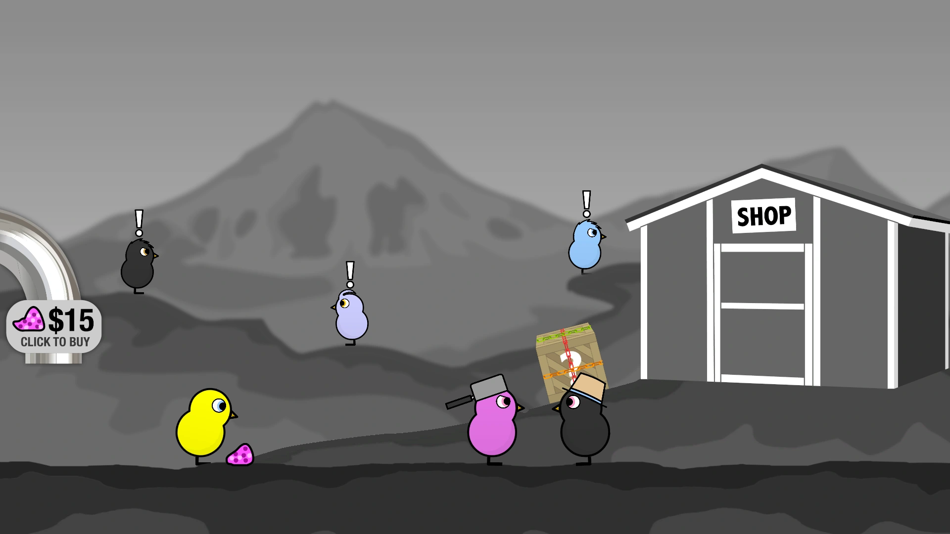Reach the classic volcano