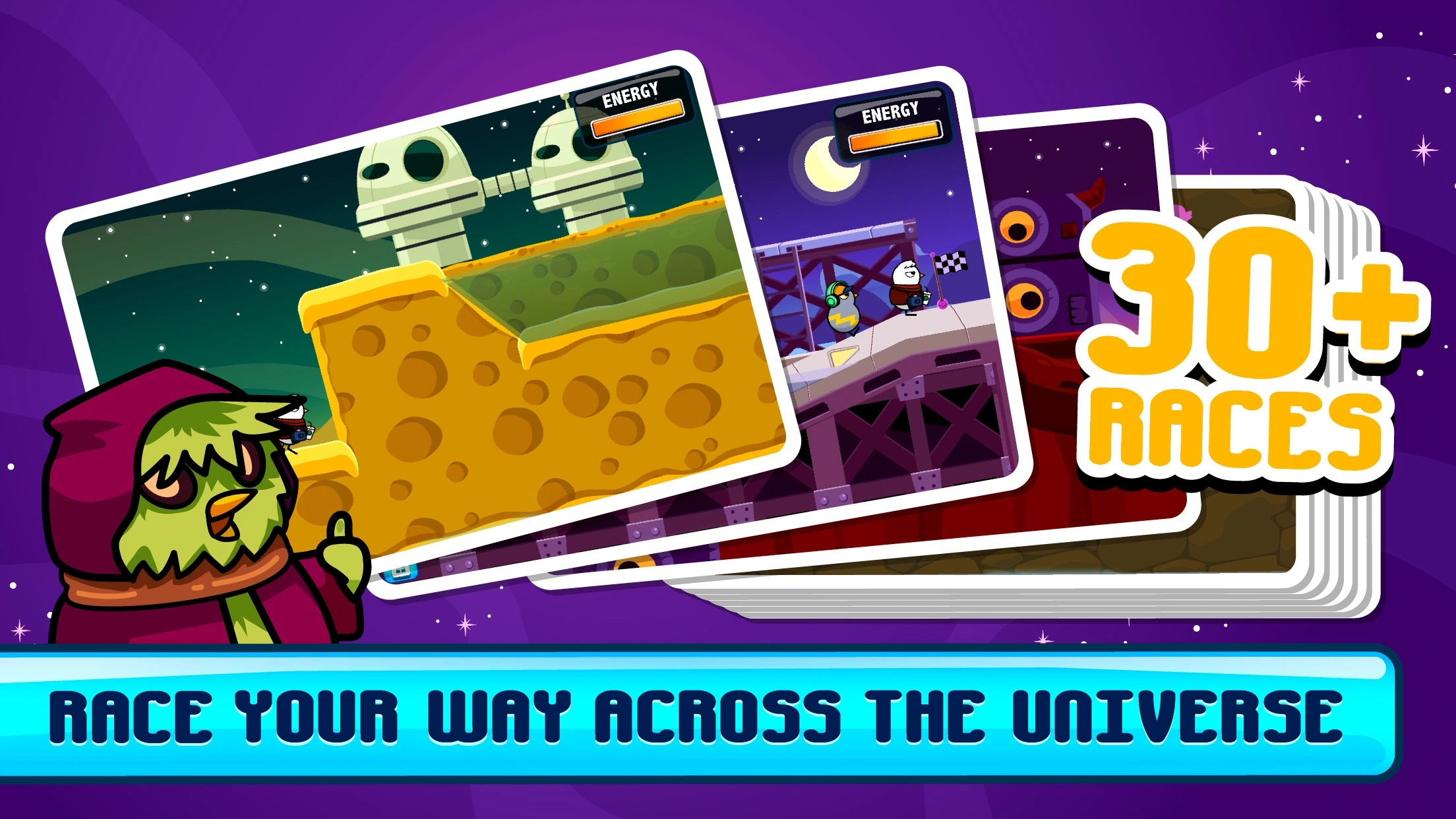 Race in Duck Life 6: Space