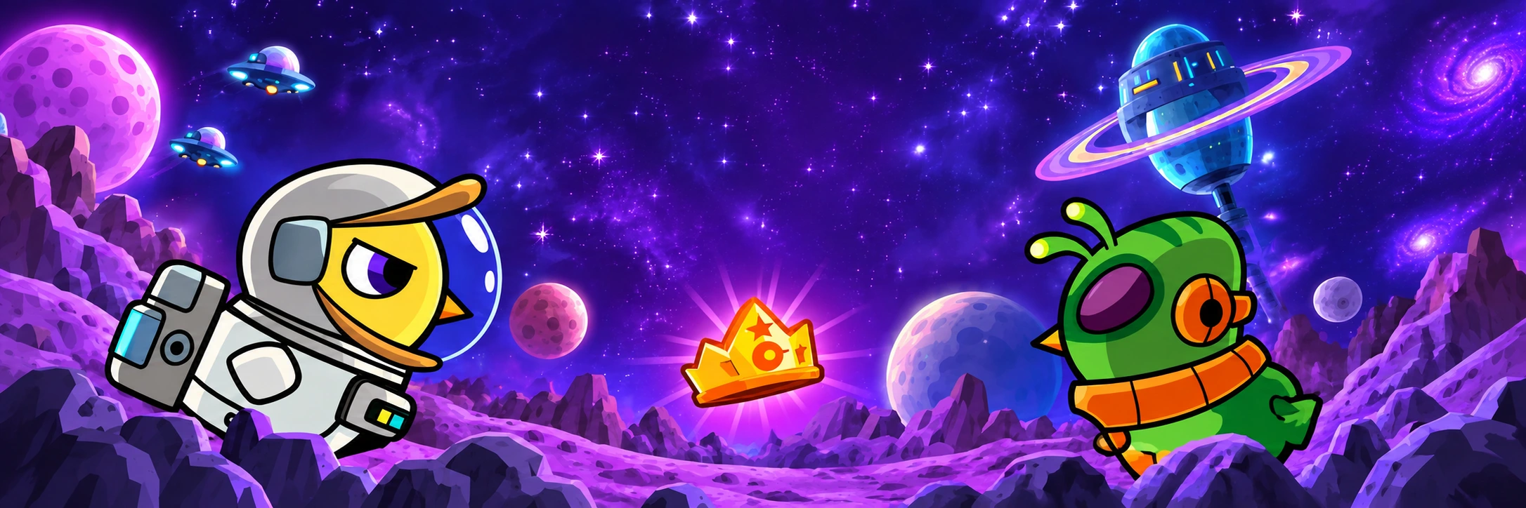 Duck Life 6: Space artwork