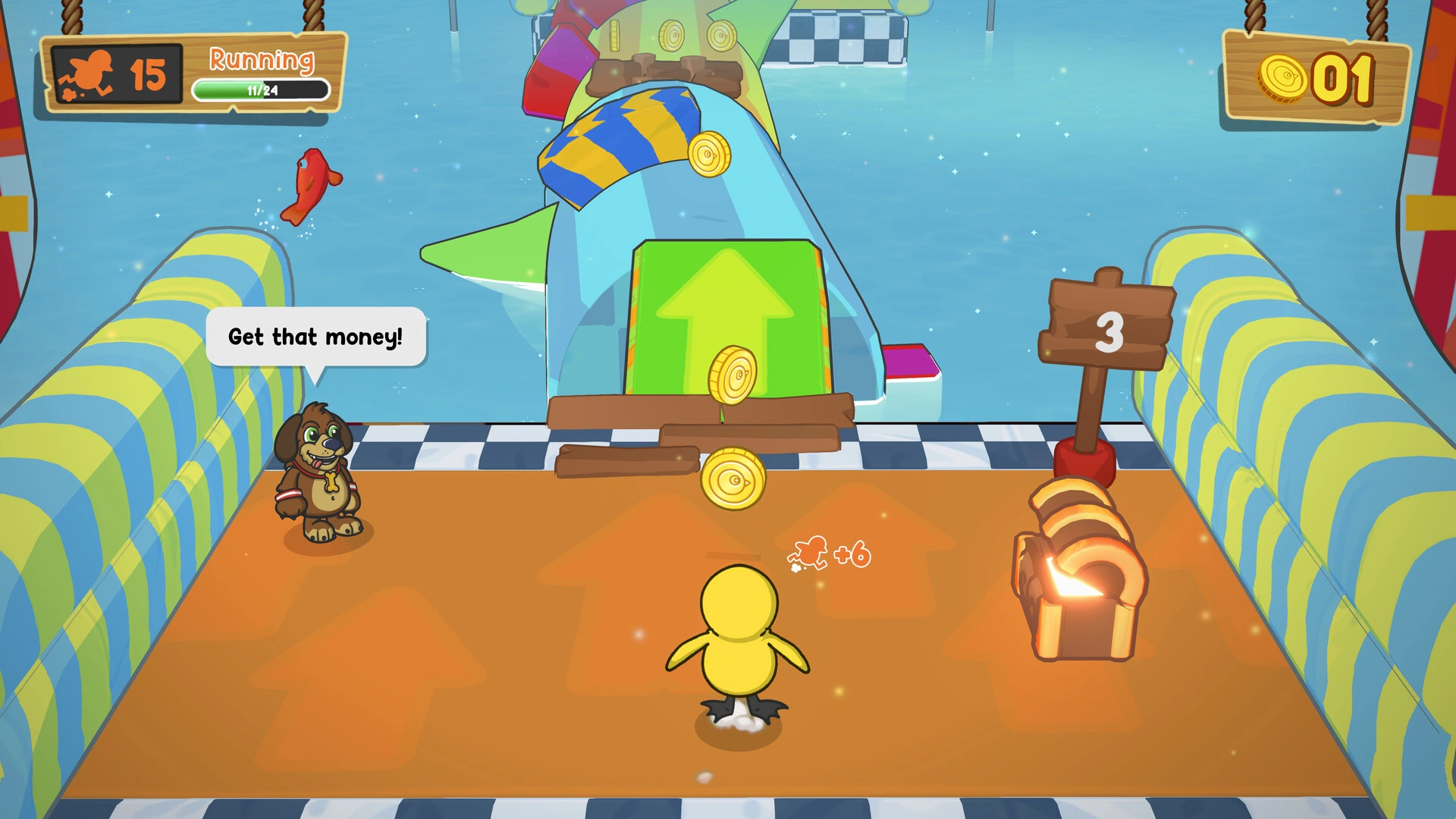 Train your duck on the obstacle course