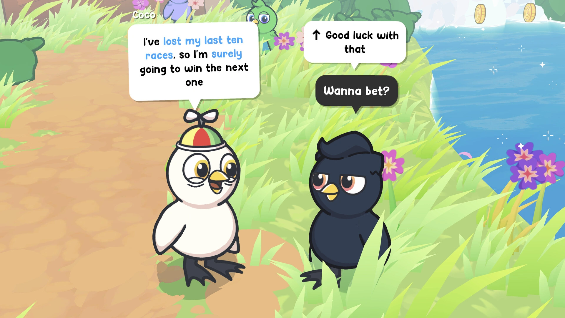 Meet colourful rivals